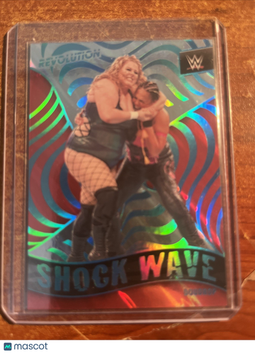 2022 Panini Revolution WWE Doudrop #5 ShockWaveLava