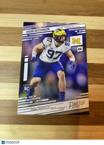 2022 Panini Chronicles Draft Picks - Prestige Aiden Hutchinson #1 (RC) Lions
