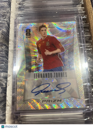 2026 Panini Prizm Fernando Torres Silver Wave Panini Authentic