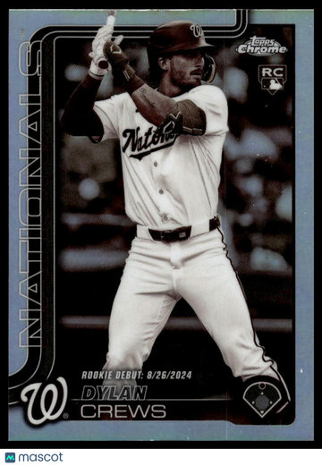 2025 Topps Chrome Update Dylan Crews #USC190 Sepia Refractors