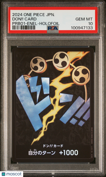 Don!! Card Japanese Enel-Holofoil PSA 10