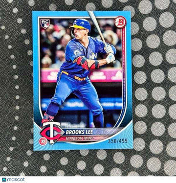 2025 Bowman - Sky Blue Brooks Lee #72