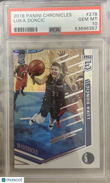 2018 Panini Chronicles Luka Doncic #278 PSA 10