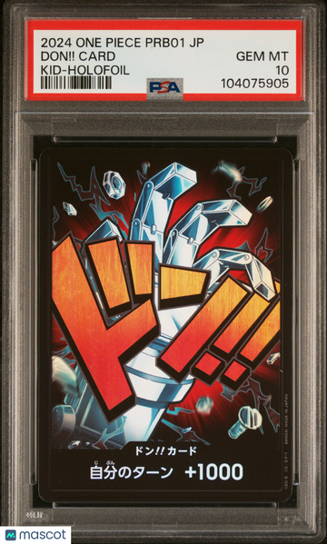 Don!! Card Japanese Kid-Holofoil PSA 10
