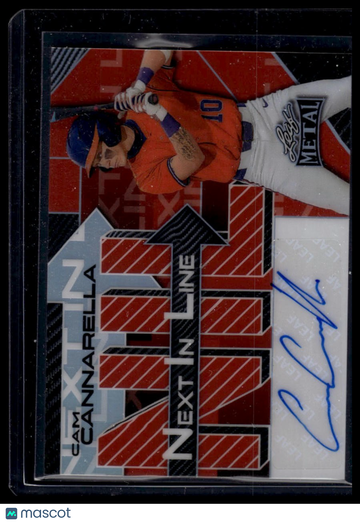 2025 Leaf Metal Cam Cannarella #NL-CC1 Next in Line Prismatic Red SN AU