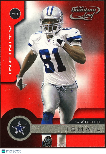 2001 Quantum Leaf Raghib Ismail #54 Red