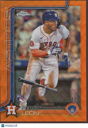 2025 Topps Chrome Pedro Leon Rookie