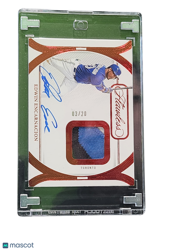 2024 Panini Flawless Edwin Encarnacion #PPE-EE /20 Prime Patch