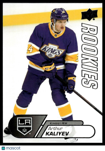 2020-21 Upper Deck NHL Star Rookies Box Set Arthur Kaliyev #11