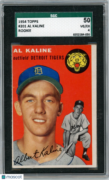 1954 Topps Al Kaline #201 SGC 4