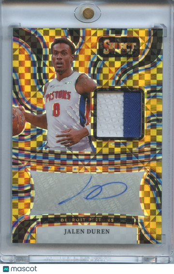 2024-25 Select Jalen Duren Panini Authentic
