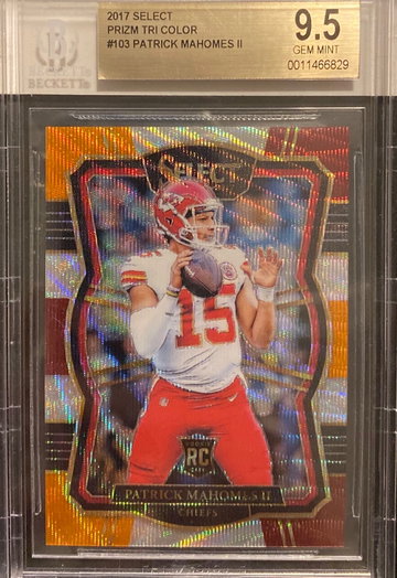 Patrick Mahomes Premier Level #’d /149 Rc 