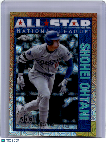 Shohei Ohtani 2025 Topps Chrome Silver Pack Mojo Refractor Aqua 67/199 #90ASC-2