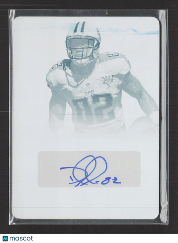 2014 Panini National Treasures Delanie Walker #96 Cyan Printing Plate Printing Plate