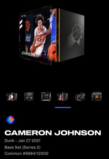 Cameron Johnson Top Shot