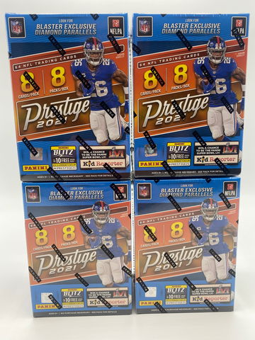 2021 Prestige Football Blaster Lot of 4