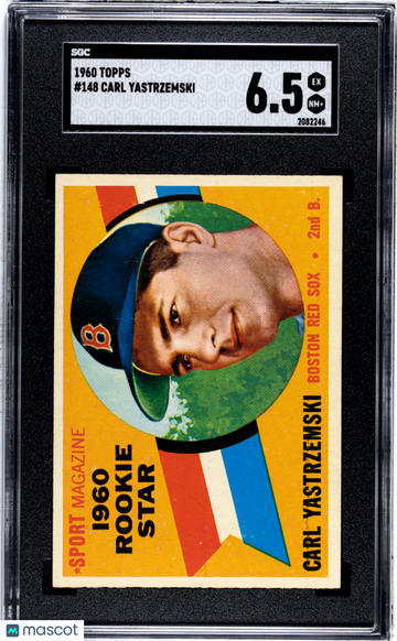 1960 Topps Carl Yastrzemski #148 SGC 6.5