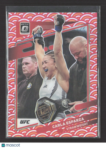 2022 Panini Donruss Optic Prizm Carla Esparza #1 Red Wave