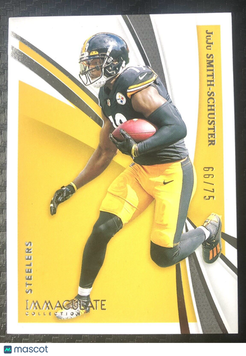 JuJu Smith-Schuster 2021 Immaculate Collection Serial #66/75 KC Chiefs Steelers