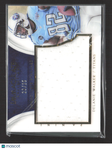 2015 Panini Immaculate Collection Immaculate Standard Delanie Walker #IS-DW /25 Jersey Patch Memorabilia