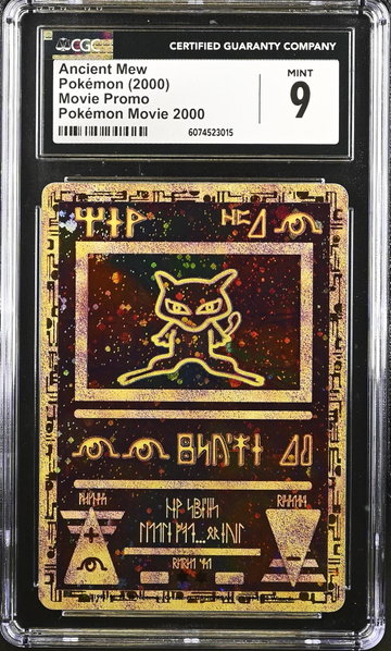 2000 Pokemon Ancient Mew Movie Promo CGC 9