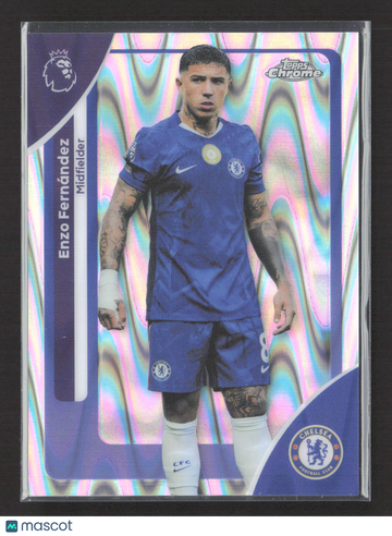2026 Topps Chrome Enzo Fernández #66 RayWave