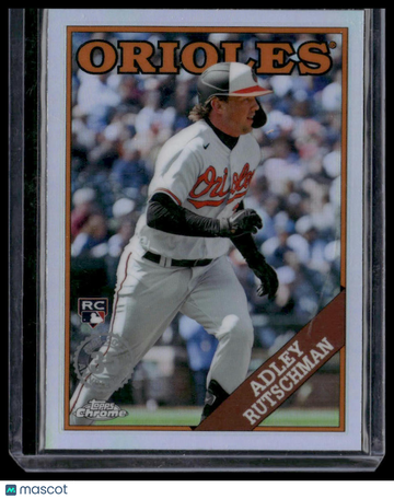 2023 Topps Chrome Update Adley Rutschman #88CU-19 1988 Topps Baseball