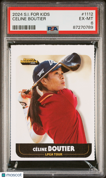 2024 S.I. For Kids Celine Boutier #1112 PSA 6