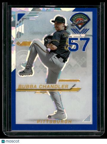 2025 Panini Prizm Prospect Edition Bubba Chandler #25 Blue Ice /299