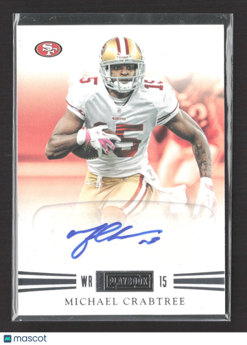 2012 Panini Playbook Michael Crabtree #23