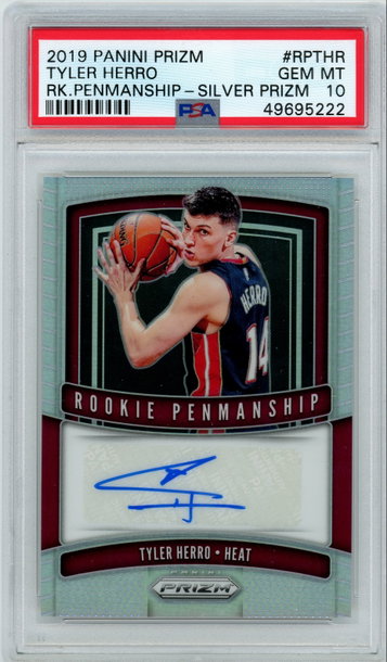 Tyler Herro Silver Auto