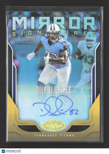 2017 Panini Certified Mirror Signatures Delanie Walker #MS-DW /25