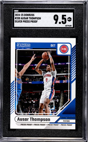 2024 Donruss Silver Press Proof Ausar Thompson #200 SGC 9.5