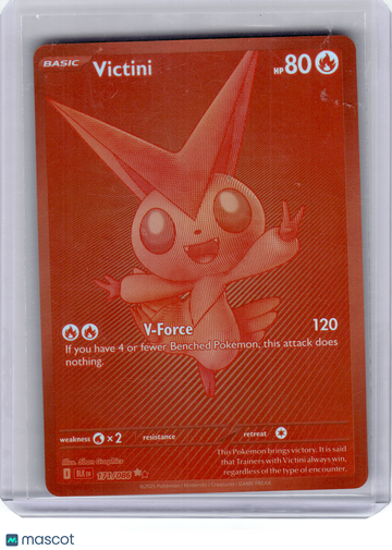 Black Bolt Victini Holo Black White Rare #171