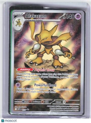 Mega Evolution Promo Alakazam Holo Black Star Promo [Sealed] #9