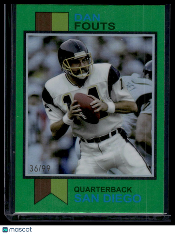 2024 Topps Composite Dan Fouts #1973-23 Green /99