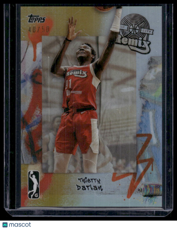 2025 Topps G League Remix Thierry Darlan #BV-40 Gold /50