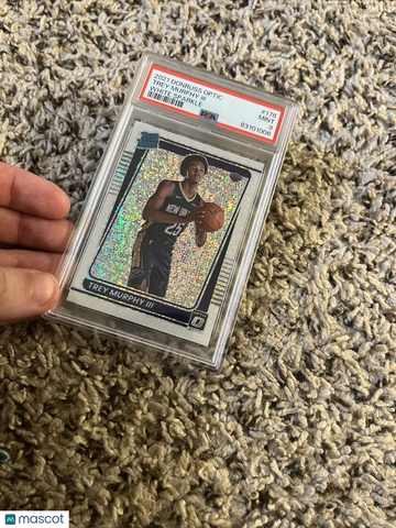 Trey Murphy White Sparkle Optic Psa 9 Pop. 4, 1 Higher.