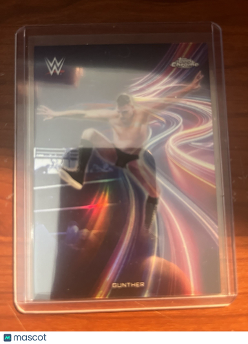 2026 Topps Chrome WWE Wrestling Gunther #SGZ-29 Chrome