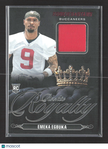 2025 Panini Rookies & Stars Rookie Royalty Emeka Egbuka #RR-EEA RC Memorabilia