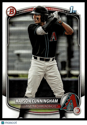 2025 Bowman Draft Kayson Cunningham #BD-84
