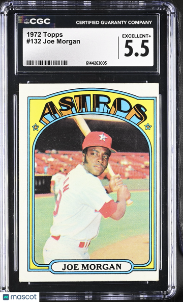 1972 Topps Joe Morgan #132 CGC 5.5