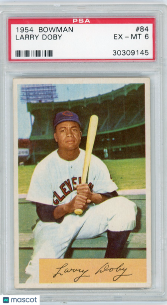 1954 Bowman Larry Doby #84 PSA 6