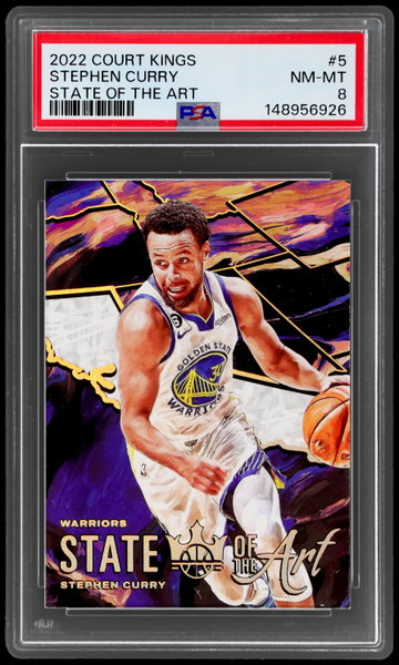 2022 Court Kings Stephen Curry State Of The Art PSA 8