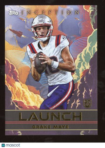 2024 Topps Inception Drake Maye #L-2 Launch SP RC