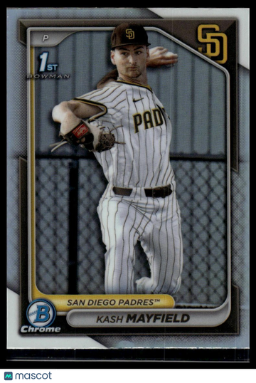 2024 Bowman Draft Kash Mayfield #BDC-70 Chrome Refractor