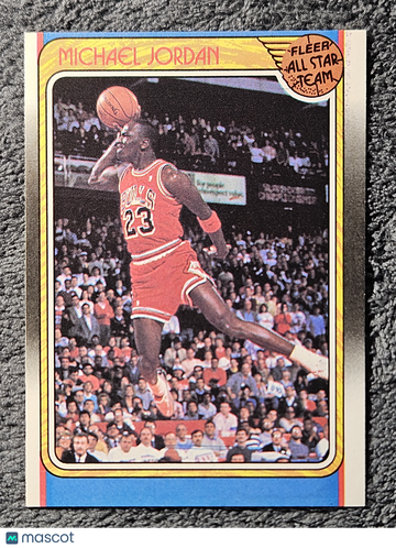 1988 Fleer All Star Team Michael Jordan #120