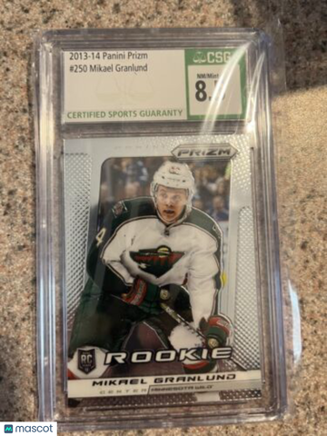 2013-14 Panini Mikael Granlund #250 Rookie CSG 8.5