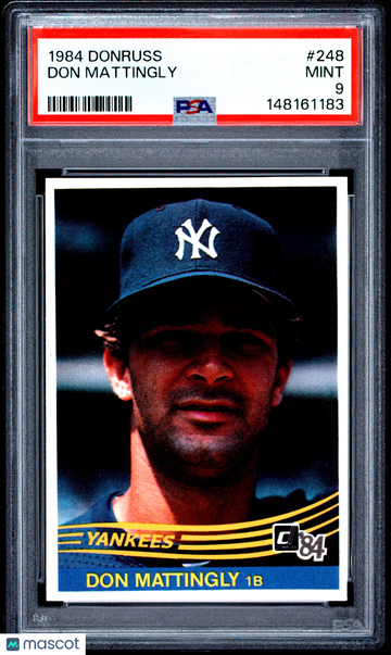 1984 Donruss Don Mattingly #248 PSA 9