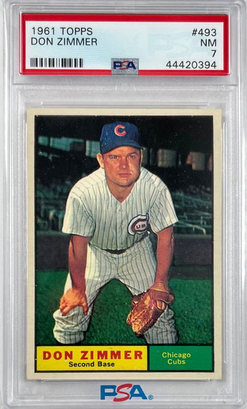 1961 Topps Don Zimmer PSA 7 (Near-Mint)